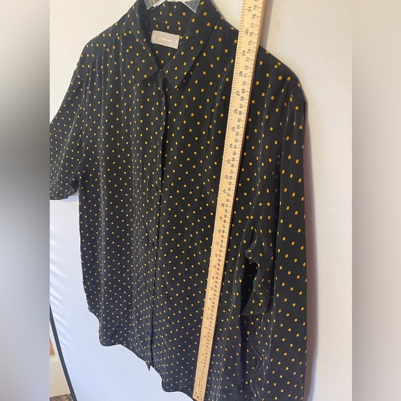 Everlane Silky Oversized Polka Dot Shirt 12 - Picture 6 of 8